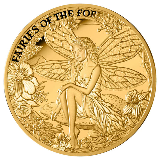 FAIRIES OF THE FOREST 2026 $100 1OZ GOLD PROOF COIN