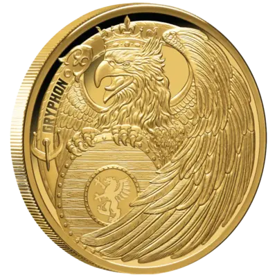 1 oz Gold Coin - Heraldic Beasts - Gryphon - 2024