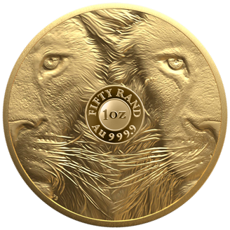 1 oz Gold Coin - Big Five III - Lion - 2025