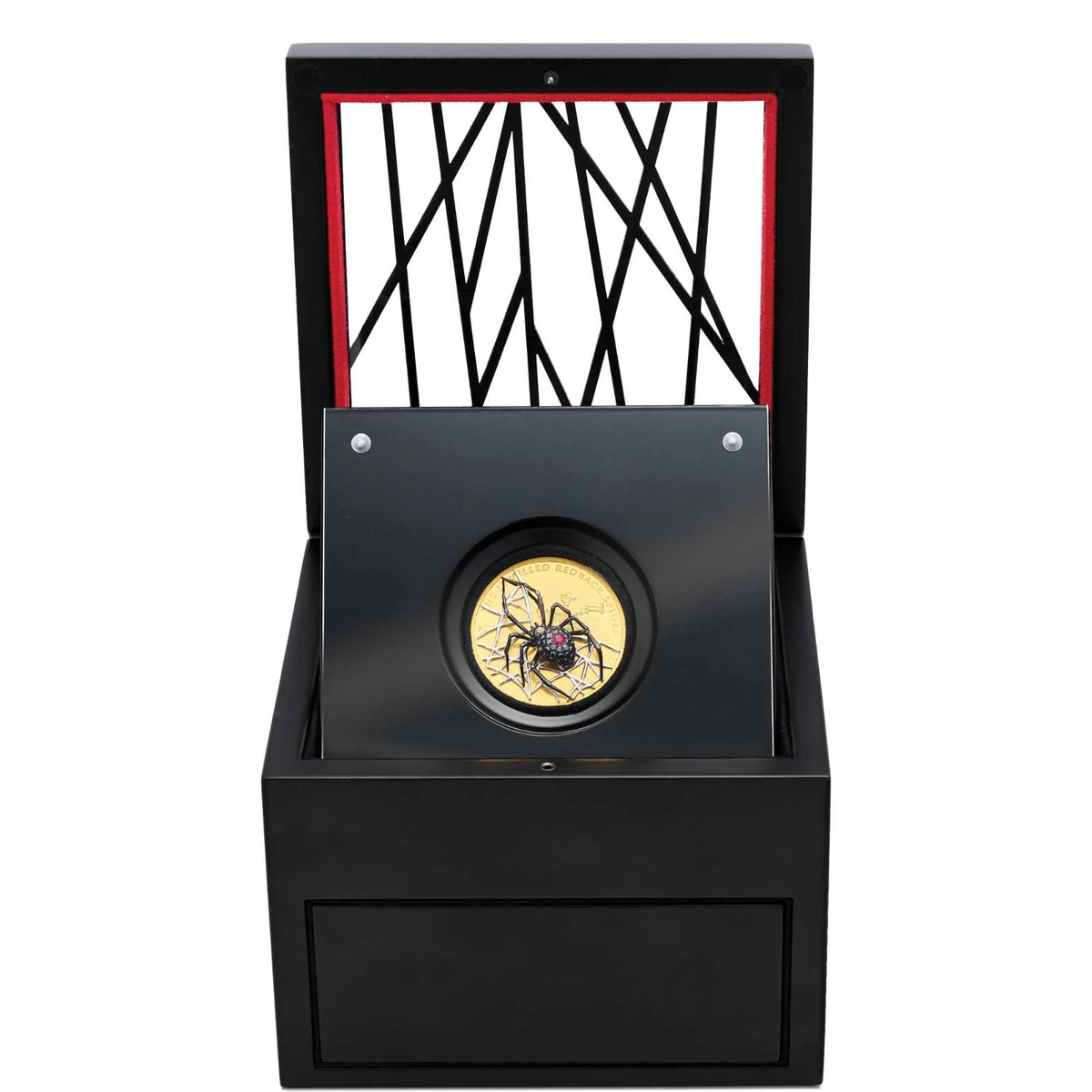 The Jewelled Redback Spider 2026 2oz Gold Proof Coin