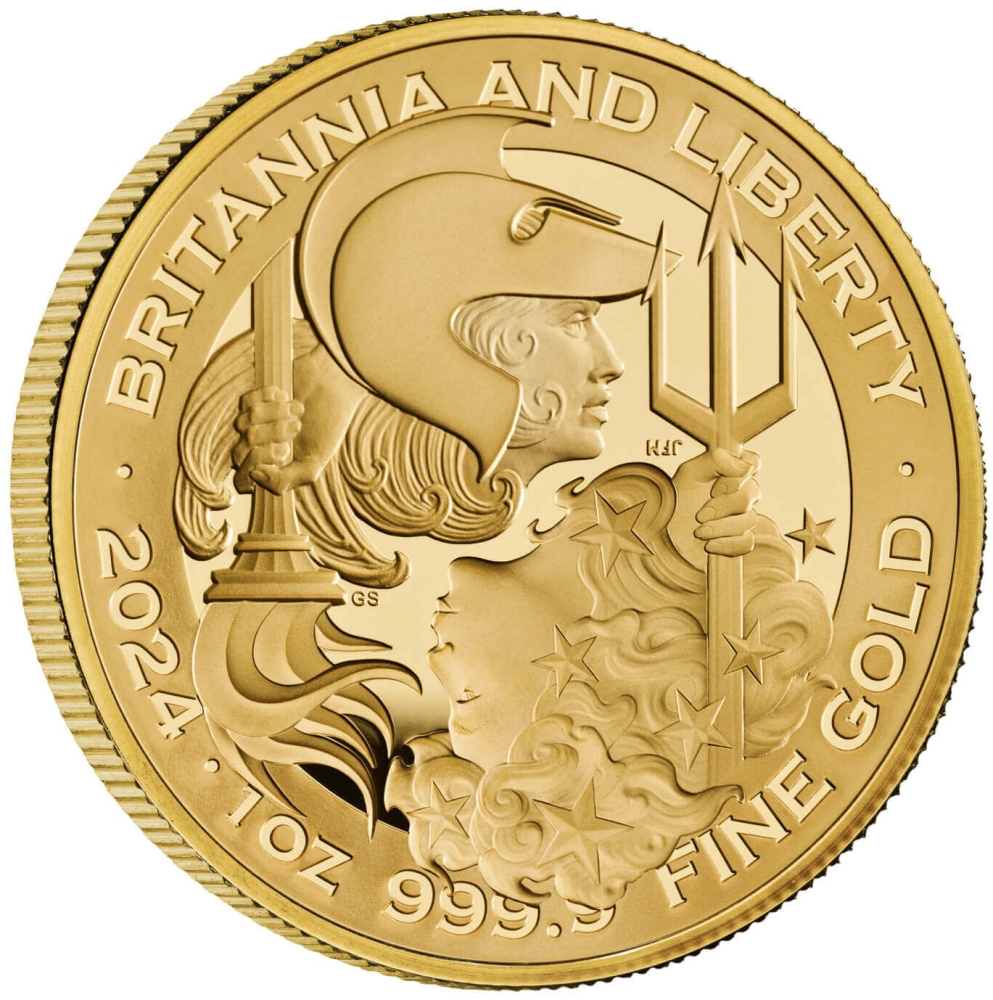100 £ BRITANNIA AND LIBERTY 2024, PROOF