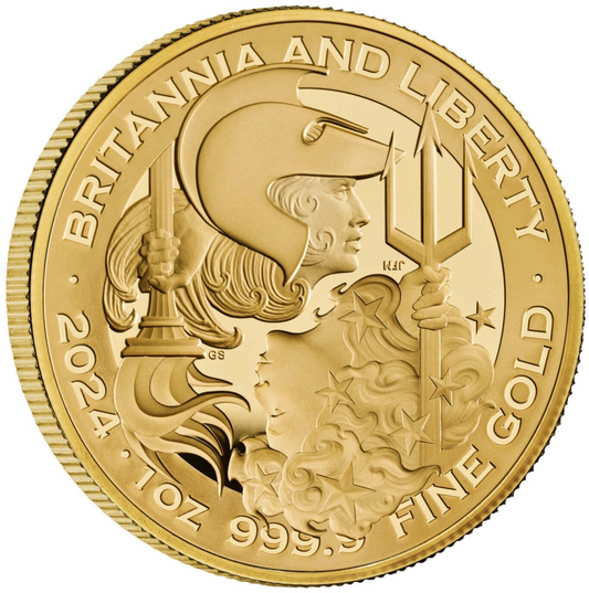 100 £ BRITANNIA AND LIBERTY 2024, PROOF