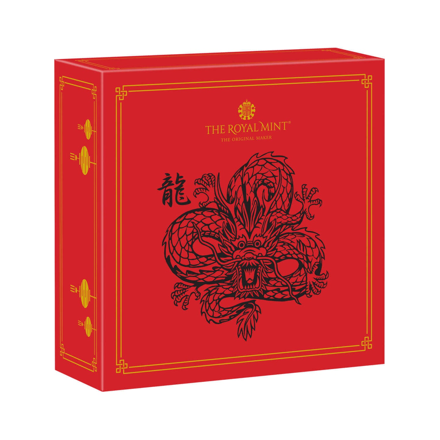 2024 5oz Great Britain Lunar Series Year of the Dragon .9999 Gold Proof Coin