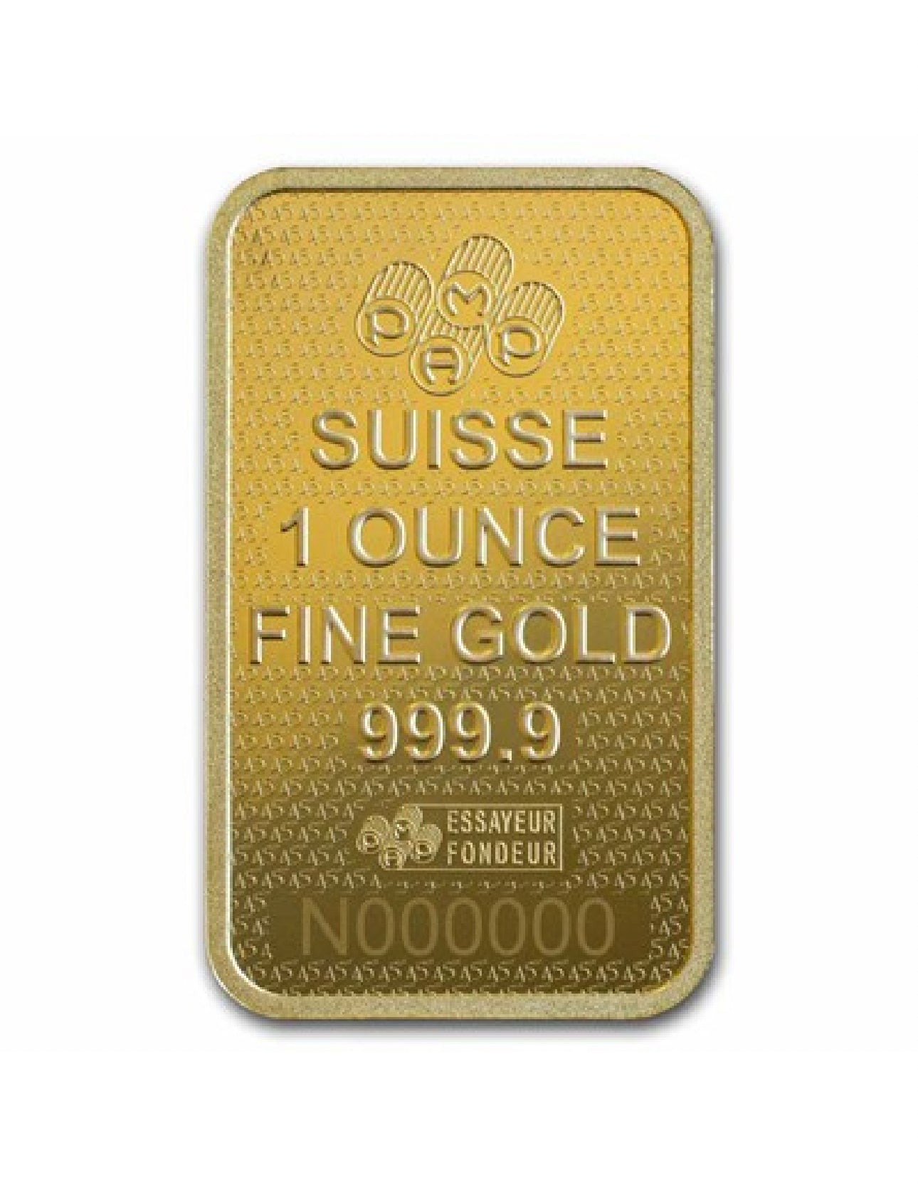 1 oz Gold Bar - PAMP Lady Fortuna 45th Anniversary (In Assay)