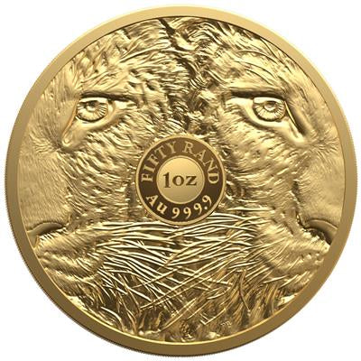 South Africa 2023
LEOPARD - 1 OZ
BIG FIVE
50 Rand | 1 Oz Gold | Proof
Mintage only 500 pieces